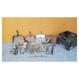 Vintage Sheep Shears, Lunchbox, Tools, Etc.