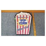 Popcorn Metal Wall Decor Sign