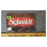 Schmidt Beer Sign (Not Old)