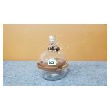 Unique Liqour Jug Covered Dish