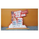 Budweiser Metal Sign
