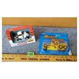 Big Bud 4wd Tractor & Road Grader 1/64 Scale Toys