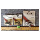 1/64 Scale White Tractors