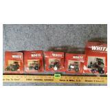 1/64 Scale White Tractors