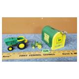John Deere Tractors & Coin Bank Mailbox