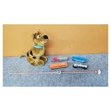 Model Trains, Scooby Doo Plush, Dice Walking Stick