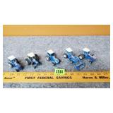 Ford 1/64 Scale Tractors