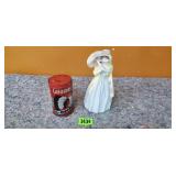 Calumet Tin & Porcelain Figurine
