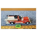 John Deere Fire Truck Coin Bank