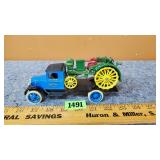 Murphy Implement Truck Hauling JD Waterloo Boy