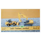 Case Excavator & Payloader Toys