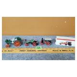 Old-Time Toy Tractor Toys