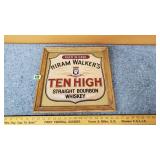 Ten High Bourban Whiskey Mirror