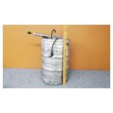 Aluminum Stroh Beer Keg w/ Tap