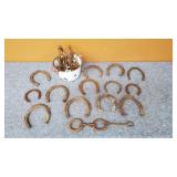 Horse Shoes, Vintage Tools, Etc.