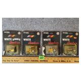 1/64 Scale White American Tractors in Packages