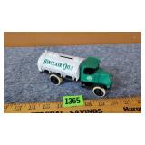 Sinclair Oil Tanker Truck Coin Bank