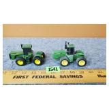 John Deere 1/64 Scale Toy 4wd Tractors