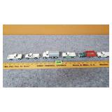 Several Toy Pickups & Trucks w/ Implement Ads