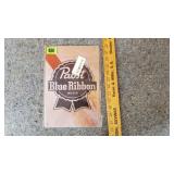 Pabst Blue Ribbon Metal Sign (Not Old)