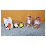 Lanterns, Salt Lamps, Etc.