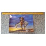 End of the Trail Suitable for Framing 20"x16"