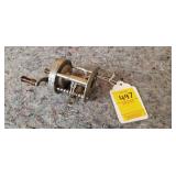 Vintage South Bend Anti Backlash Reel , Amber