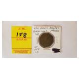 8 Sided Token White Lake, SD Wm Gales Billiard