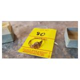 Antique Baby Ring with Original Box