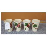 Set of 4 Vintage Franciscan Tumblers