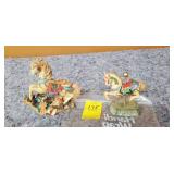 Pair of Carousel Horses