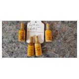 Lot of 4 Miniature Old Hickory Bourbon Wood