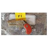 Vintage Cap Gun Marked "Derringer"