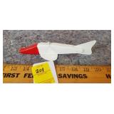 Signed Ice Fishing Decoy