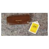 Leather Case with 3 Polaroid Filters, Vintage