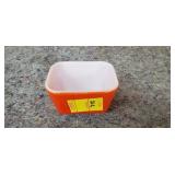 Red Pyrex Refrigerator Dish - No Lid