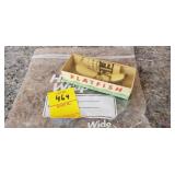 Vintage White Helin Flat Fish Lure in Original