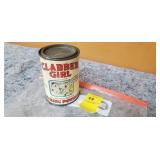 Vintage Clabbler Girl Tin