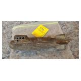 Cast Iron Old Zeppelin Bank