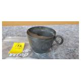 Vintage Metal Mustache Cup