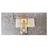 Antique Scotland SD Advertising Mirror/Thermometer