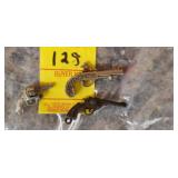 3 Metal Miniature Guns