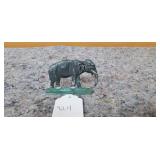 Vintage Elephant Head 3 Inches Long