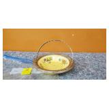 Antique Golden Maise for Farbeware Bowl w/Handle