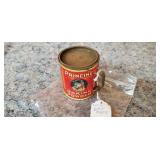 Vintage Princine Baking Powder Can - Paper Label