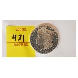 1898 Hobob Silver Dollar Faux Loot Silver