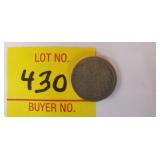 1894 German Empire 5 Pfennig Durivg Wilhelm II