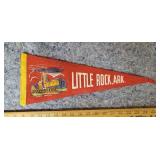Little Rock Arkansas State Capital Felt Banner