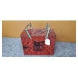 Tiger Chewing Tobacco Large Lunch Pail Tin 10"x5