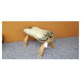 Antique Camel Saddle Brass Posts, Brass Tacked